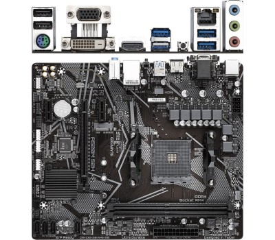 Gigabyte A520M S2H {Soc-AM4 AMD A520 2xDDR4 mATX AC`97 8ch(7.1) GbLAN RAID+VGA+DVI+HDMI}