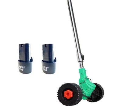 Триммер-газонокосилка ZITREK GreenCut 12 Pro (12В, Li-ion аккумулятор 2шт, колеса) 082-2004 (1 коробка)