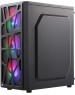 Корпус для ПК FORMULA Корпус MANA черный без БП ATX 6x120mm 2xUSB2.0 1xUSB3.0 audio bott PSU