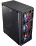 Корпус для ПК FORMULA Корпус MANA черный без БП ATX 6x120mm 2xUSB2.0 1xUSB3.0 audio bott PSU