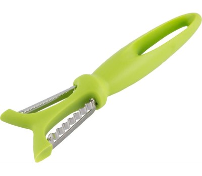 Овощечистка MALLONY Овощечистка SEMPLICE, р-р 18*4,3*2,4 см, с двумя вертикальными лезвиями, пластиковой ручкой