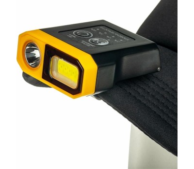 Фонарь налобный RITTER 56210 2 LED 5Вт+5Вт/1200мАч/300Лм/IP44 черный