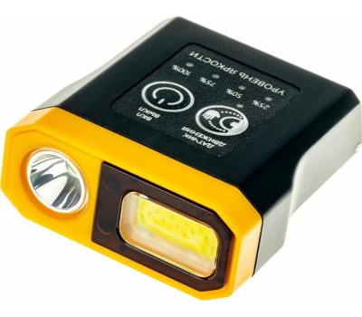 Фонарь налобный RITTER 56210 2 LED 5Вт+5Вт/1200мАч/300Лм/IP44 черный