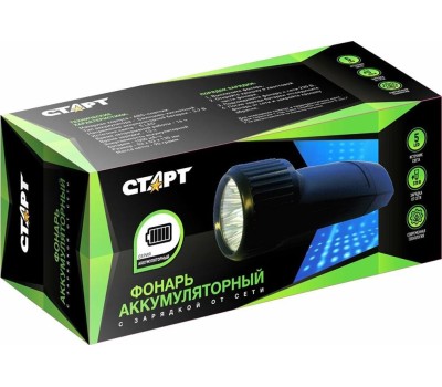 Фонарь СТАРТ (16015) LHE 509-B1 черный