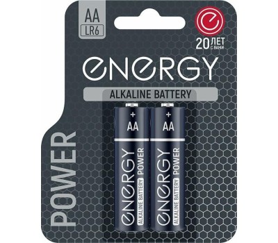 Батарейка алкалиновая ENERGY Power LR6/2B (АА) (107043)