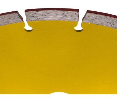 Диск алмазный KRANZ (KR-90-0105) Диск алмазный отрезной сегментный 230x22,2x2,4x10мм