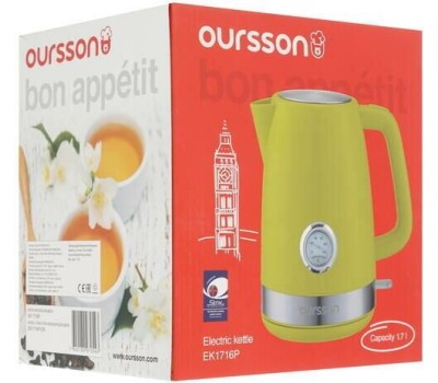 Электрический чайник OURSSON KE1716P/OR