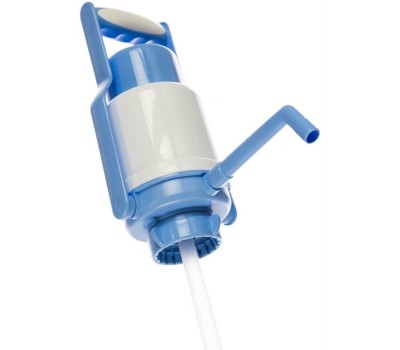 AQUA WORK Помпа для 19л бутыли Дельфин Эко механический голубой картон