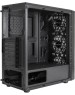 Корпус для ПК EXEGATE EX292859RUS Корпус Miditower EVO-8243 (ATX, без БП, 2*USB+1*USB3.0, черный, 3 вент. с RGB подсветкой, боковая панель - закаленное стекло)