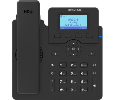 DINSTAR Телефон IP C60U черный