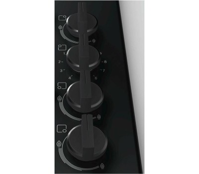 Варочная панель газовая BOSCH Газовая варочная поверхность PBY6C6B62O черный