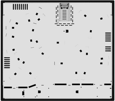 Варочная панель (Стеклокерамика) PIONEER EHB60404CS-BL