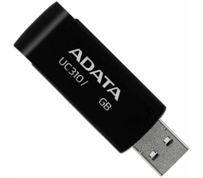 USB накопитель ADATA 256GB USB 3.2 Gen1 UC310-256G-RBK Black