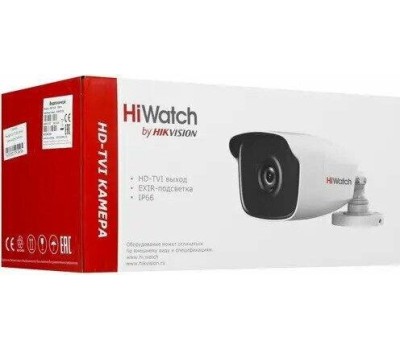 HiWatch DS-T220 (2.8 mm) Камера видеонаблюдения 2.8-2.8мм HD TVI цветная корп.:белый