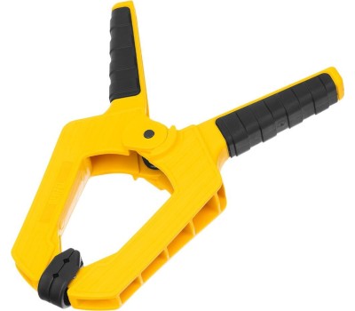 Струбцина DENZEL Струбцина клещеобразная, усиленная 100 х 80 мм, двухкомпонентные рукоятки 20798