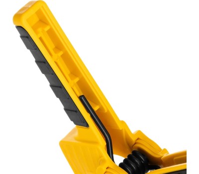 Струбцина DENZEL Струбцина клещеобразная, усиленная 100 х 80 мм, двухкомпонентные рукоятки 20798