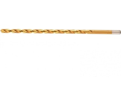 Сверло MATRIX Сверло спиральное по металлу 10 x 300 мм, HSS, нитридтитановое покрытие 714310