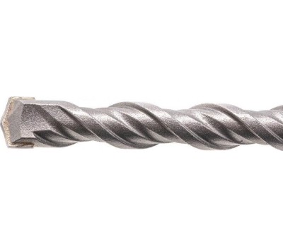 Бур DENZEL Бур по бетону, двойная спираль, три пылеотводящие кромки, 10 x 260 мм 705018