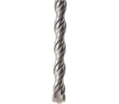 Бур DENZEL Бур по бетону, двойная спираль, три пылеотводящие кромки, 10 x 260 мм 705018