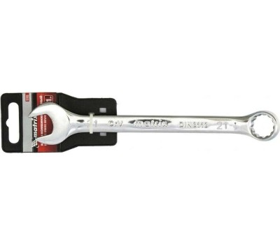 Комбинированный ключ MATRIX Ключ комбинированный, 21 мм, CrV, полированный хром 15165