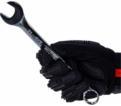 Комбинированный ключ MATRIX Ключ комбинированный, 21 мм, CrV, полированный хром 15165