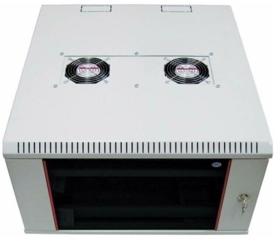 Электроника / Телекоммуникационные шкафы ЦМО Шкаф коммутационный ШРН-М-12.500 настенный, стеклянная передняя дверь, 12U, 600x610x520 мм