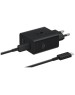 СЗУ SAMSUNG Сетевое зарядное устройство EP-T5020X, 2xUSB-C, USB-C, 50Вт, 3A, черный [ep-t5020xbegeu]
