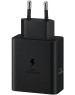 СЗУ SAMSUNG Сетевое зарядное устройство EP-T5020X, 2xUSB-C, USB-C, 50Вт, 3A, черный [ep-t5020xbegeu]