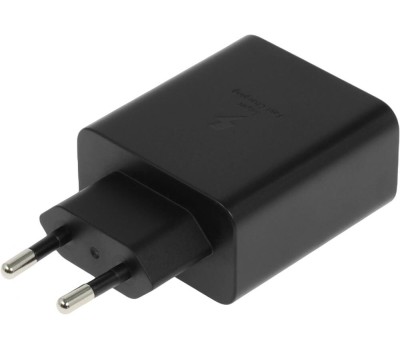 СЗУ SAMSUNG Сетевое зарядное устройство EP-T5020X, 2xUSB-C, USB-C, 50Вт, 3A, черный [ep-t5020xbegeu]