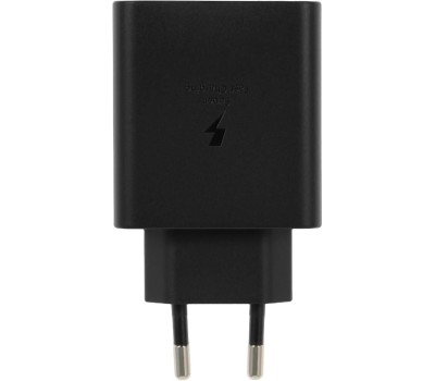 СЗУ SAMSUNG Сетевое зарядное устройство EP-T5020X, 2xUSB-C, USB-C, 50Вт, 3A, черный [ep-t5020xbegeu]