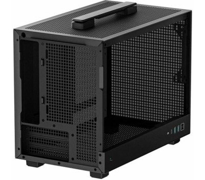 DEEPCOOL Корпус miniITX CH160, Mini-Tower, без БП, черный [r-ch160-bkngi0-g-1]