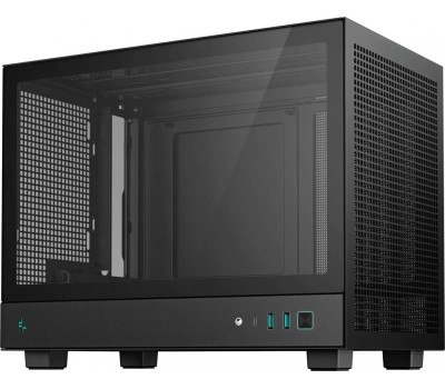 DEEPCOOL Корпус miniITX CH160, Mini-Tower, без БП, черный [r-ch160-bkngi0-g-1]