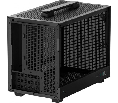 DEEPCOOL Корпус miniITX CH160, Mini-Tower, без БП, черный [r-ch160-bkngi0-g-1]