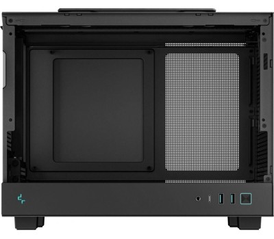 DEEPCOOL Корпус miniITX CH160, Mini-Tower, без БП, черный [r-ch160-bkngi0-g-1]