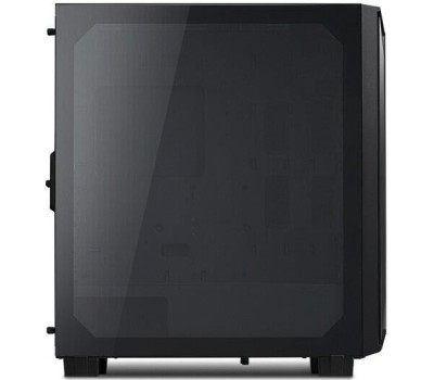 Корпус для ПК XPG Корпус CRUISER Black [CRUISERST-BKCWW] (Midi-Tower, черный, TG, 120mm ARGB fan*3)