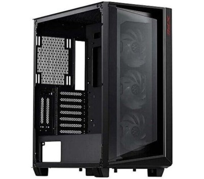 Корпус для ПК XPG Корпус CRUISER Black [CRUISERST-BKCWW] (Midi-Tower, черный, TG, 120mm ARGB fan*3)