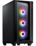 Корпус для ПК XPG Корпус CRUISER Black [CRUISERST-BKCWW] (Midi-Tower, черный, TG, 120mm ARGB fan*3)