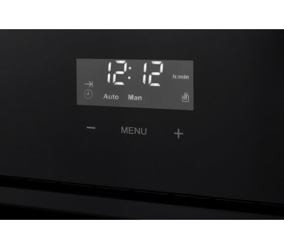 Духовой шкаф WEISSGAUFF Духовой шкаф электрический EOV 29 PDB Black Edition, 72л, дверца с 2 стеклами, черный
