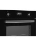 Духовой шкаф WEISSGAUFF Духовой шкаф электрический EOV 29 PDB Black Edition, 72л, дверца с 2 стеклами, черный