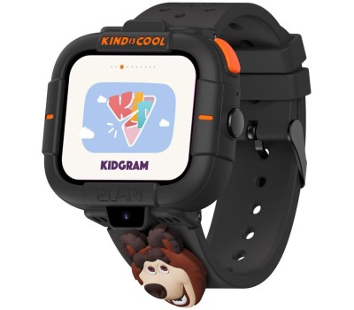 Elari KidPhone детские часы-телефон Маша и Медведь - черные