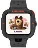 Elari KidPhone детские часы-телефон Маша и Медведь - черные