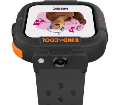 Elari KidPhone детские часы-телефон Маша и Медведь - черные