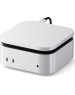 SATECHI Внешний корпус для SSD USB4 NVMe SSD Enclosure For Mac mini M4 Up To 40Gbps Up To 8TB. Цвет: серебристый