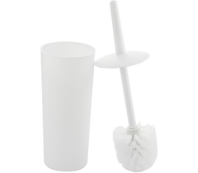 САНАКС - Ёрш для унитаза напольный, БЕЛЫЙ, пластиковый 822