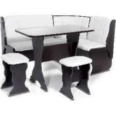 Набор мебели для кухни БИТЕЛ ОРХИДЕЯ Венге/Милк (молочный) (4 кор)