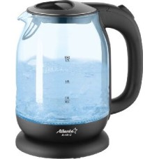 Чайник электрический ATLANTA ATH-2469 стекло черный