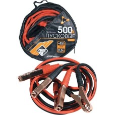 Провода пусковые NOVA BRIGHT-FUSION Провода пусковые 500А морозостойкие, в сумке, 2.5м 46777