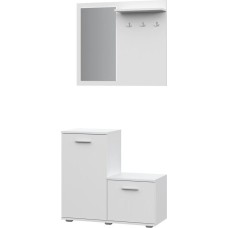 Прихожая НК-МЕБЕЛЬ FUN КП-1 комплект мебели для прихожей Белый 71337651