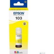 EPSON C13T00S44A Контейнер 103 с желтыми чернилами для L1110/L3100/3101/3110/3150/3151, 65 мл.
