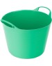 СИБРТЕХ Ведро гибкое сверхпрочное, 28 л, зеленое, 67512